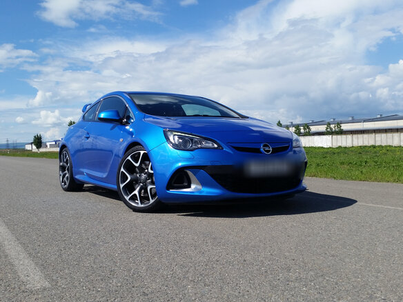 2013 Opel Astra OPC J, голубой - вид 14