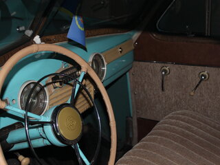 1956 ГАЗ М-20 «Победа», голубой, 2000000 рублей, вид 5