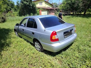 2007 Hyundai Accent ТагАЗ II, синий, 425000 рублей, вид 3
