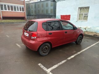 2007 Chevrolet Aveo I, красный, 220000 рублей, вид 5