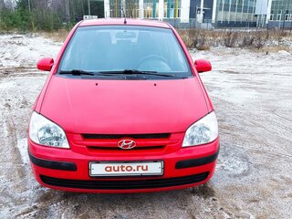 2003 Hyundai Getz I, красный, 400000 рублей, вид 2