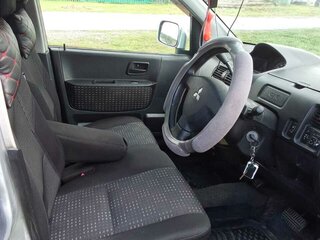 2006 Mitsubishi eK Wagon II, серый, 300000 рублей, вид 5