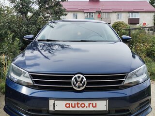 2016 Volkswagen Jetta VI Рестайлинг, синий, 1150000 рублей, вид 1