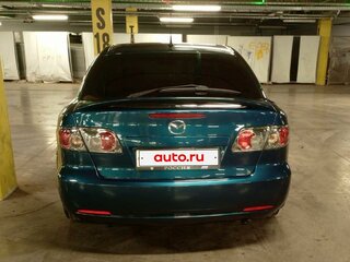 2007 Mazda 6 I (GG) Рестайлинг, синий, 610000 рублей, вид 5