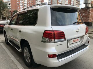 2012 Lexus LX 570 III Рестайлинг, белый, 4910000 рублей, вид 5