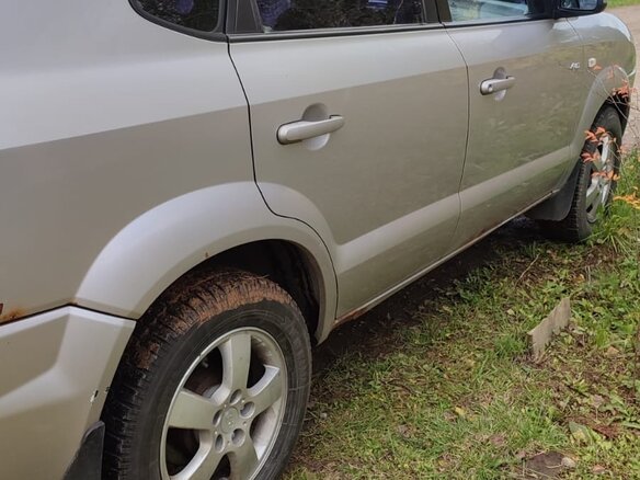 2006 Hyundai Tucson I, серебристый, 450000 рублей - вид 8