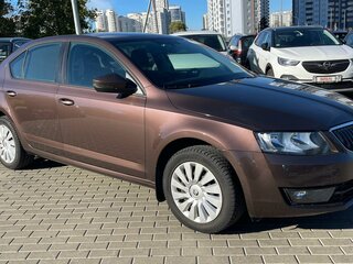 2015 Skoda Octavia III (A7), коричневый, 1380000 рублей, вид 3