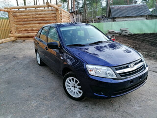 2017 Lada (ВАЗ) Granta I, синий, 490000 рублей, вид 2