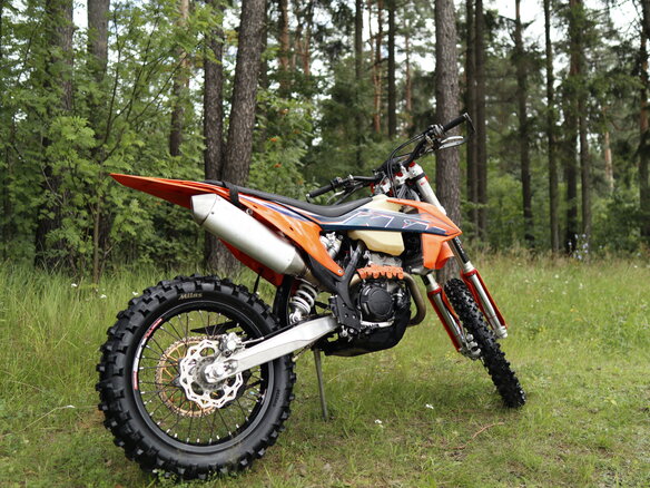 2022 KTM 350 EXC F, оранжевый, 650000 рублей - вид 2