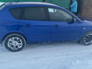 2007 Mazda 3 I (BK) Рестайлинг, синий, 570000 рублей, вид 3