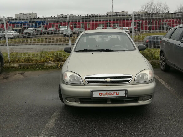 2007 Chevrolet Lanos I, серебристый - вид 3