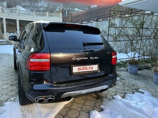 2008 Porsche Cayenne Turbo I Рестайлинг (957), чёрный, 1498000 рублей, вид 4