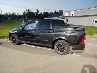 2008 SsangYong Actyon Sports I, чёрный, 550000 рублей, вид 4