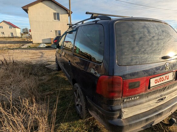 2001 Volkswagen Sharan I Рестайлинг, синий, 450000 рублей - вид 6