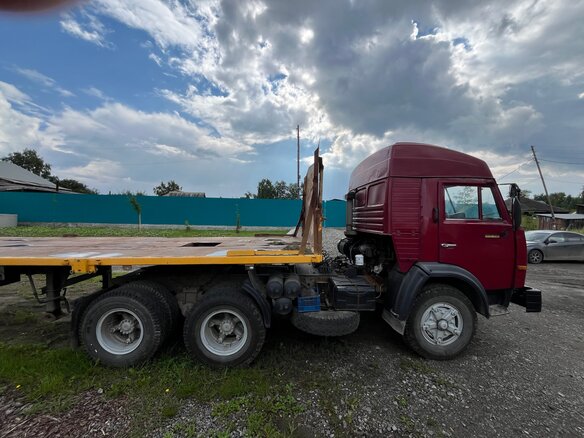 1990 КамАЗ 5410, красный, 900000 рублей - вид 8