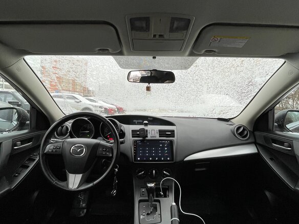 2012 Mazda 3 II (BL) Рестайлинг, серый, 1050000 рублей - вид 10
