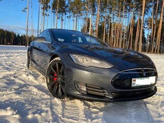 2015 Tesla Model S P85D I, серый, 1700000 рублей, вид 2