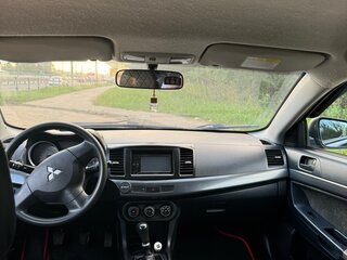 2008 Mitsubishi Lancer X, чёрный, 650000 рублей, вид 5