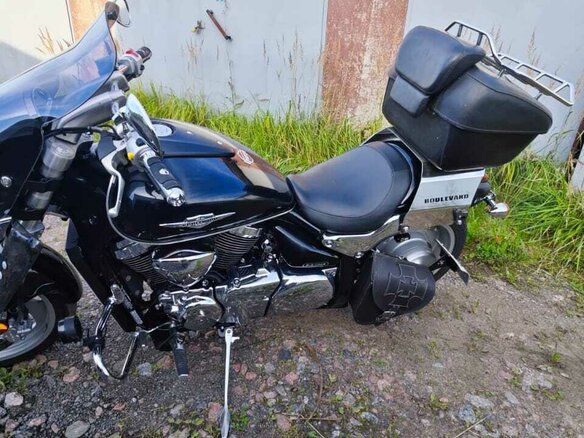2009 Suzuki Boulevard M90, чёрный, 800000 рублей - вид 15