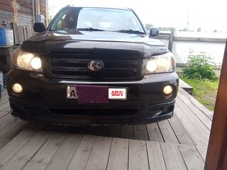 2003 Toyota Kluger I (XU20), чёрный, 1000000 рублей, вид 1