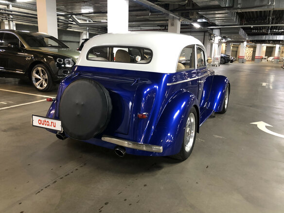 1949 Москвич 400 400-420, синий - вид 8
