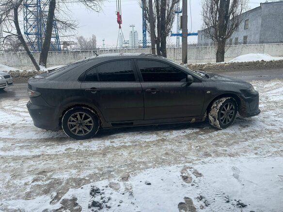 2007 Mazda 6 I (GG) Рестайлинг, серый, 580000 рублей - вид 4