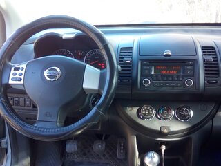 2012 Nissan Note I Рестайлинг, серебристый, 850000 рублей, вид 4