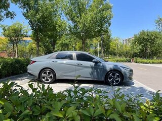 2022 Hyundai Elantra VII (CN7), серый, 1235000 рублей, вид 4