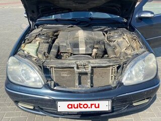 2003 Mercedes-Benz S-Класс 350 IV (W220) Рестайлинг, чёрный, 650000 рублей, вид 4