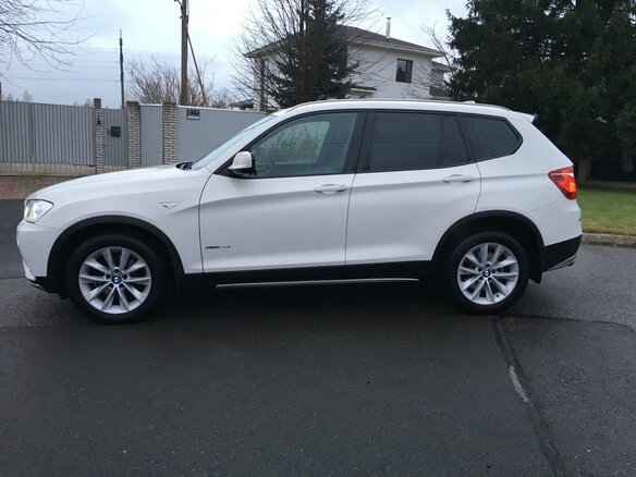 2011 BMW X3 28i xDrive II (F25), белый, 1999999 рублей - вид 6