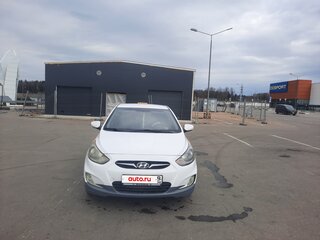2014 Hyundai Solaris I, синий, 510000 рублей, вид 1