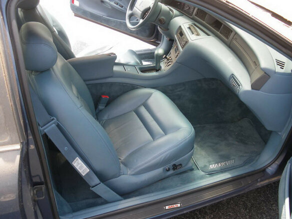 1993 Lincoln Mark VIII I, голубой - вид 9