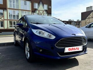 2015 Ford Fiesta Mk6 Рестайлинг, синий, 900000 рублей, вид 3