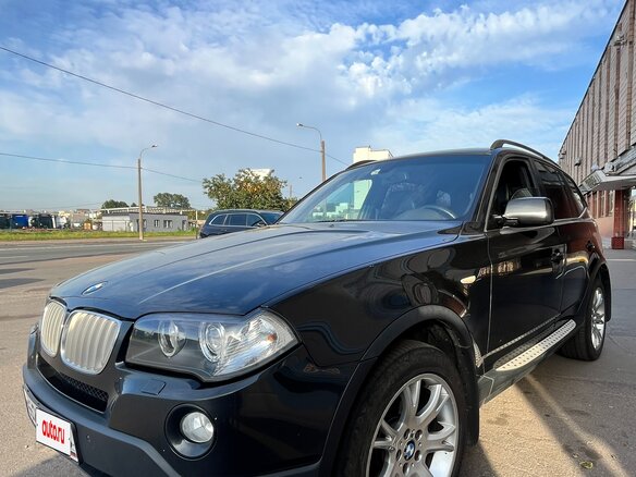 2009 BMW X3 35d I (E83) Рестайлинг, чёрный, 1950000 рублей - вид 4