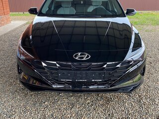 2022 Hyundai Elantra VII (CN7), чёрный, 3200000 рублей, вид 3