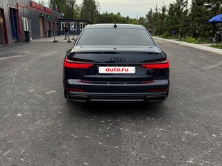 2019 Audi A6 35 TDI V (C8), синий, 3200000 рублей, вид 3