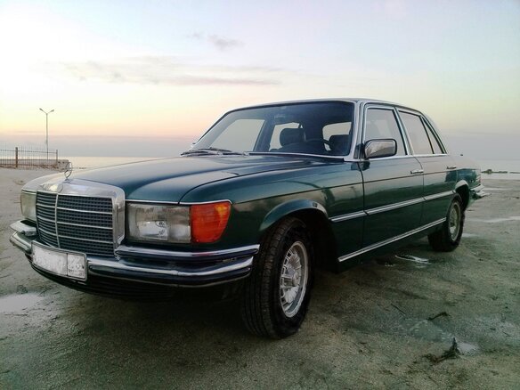 1978 Mercedes-Benz S-Класс 300 I (W116), зелёный