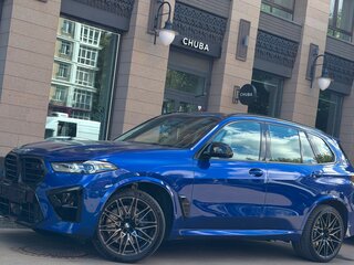 2024 BMW X5 M Competition III (F95) Рестайлинг, синий, 16840000 рублей, вид 3
