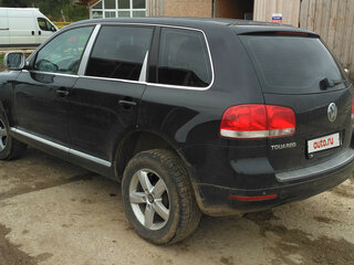 2004 Volkswagen Touareg I, чёрный, 700000 рублей, вид 3