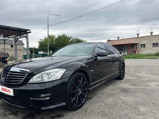 2007 Mercedes-Benz S-Класс AMG 63 AMG II (W221), чёрный, 1370000 рублей, вид 1
