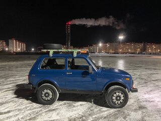 2008 Lada (ВАЗ) 2121 (4x4) I Рестайлинг, синий, 450000 рублей, вид 3