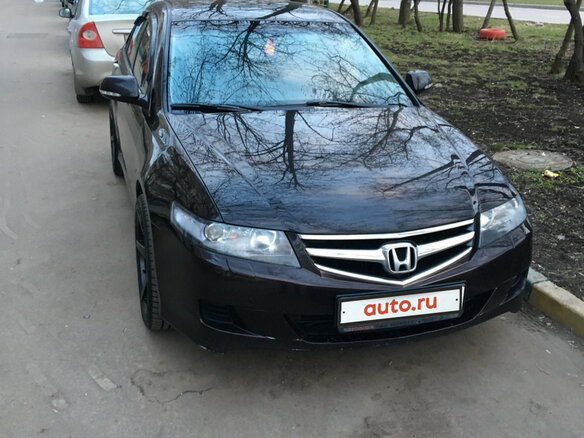 2007 Honda Accord Sport VII Рестайлинг, фиолетовый