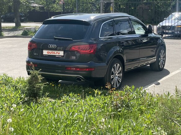 2012 Audi Q7 I (4L) Рестайлинг, чёрный, 1850000 рублей - вид 7