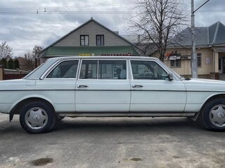 1981 Mercedes-Benz W123 Limousine 250 Long, белый, 1000000 рублей, вид 2