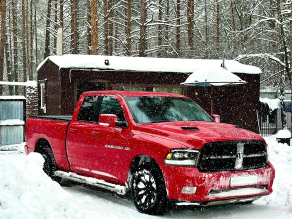 2012 Dodge RAM IV (DS/DJ), красный - вид 6