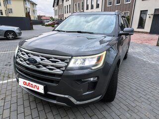 2018 Ford Explorer V Рестайлинг 2, серый, 2200000 рублей, вид 1