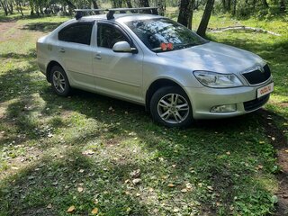 2012 Skoda Octavia II (A5) Рестайлинг, серебристый, 1050000 рублей, вид 1