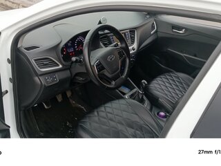 2017 Hyundai Solaris II, белый, 750000 рублей, вид 5