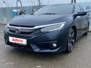 2016 Honda Civic X, синий, 1350000 рублей, вид 1