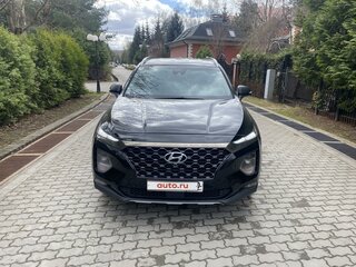 2019 Hyundai Santa Fe IV, чёрный, 2700000 рублей, вид 1